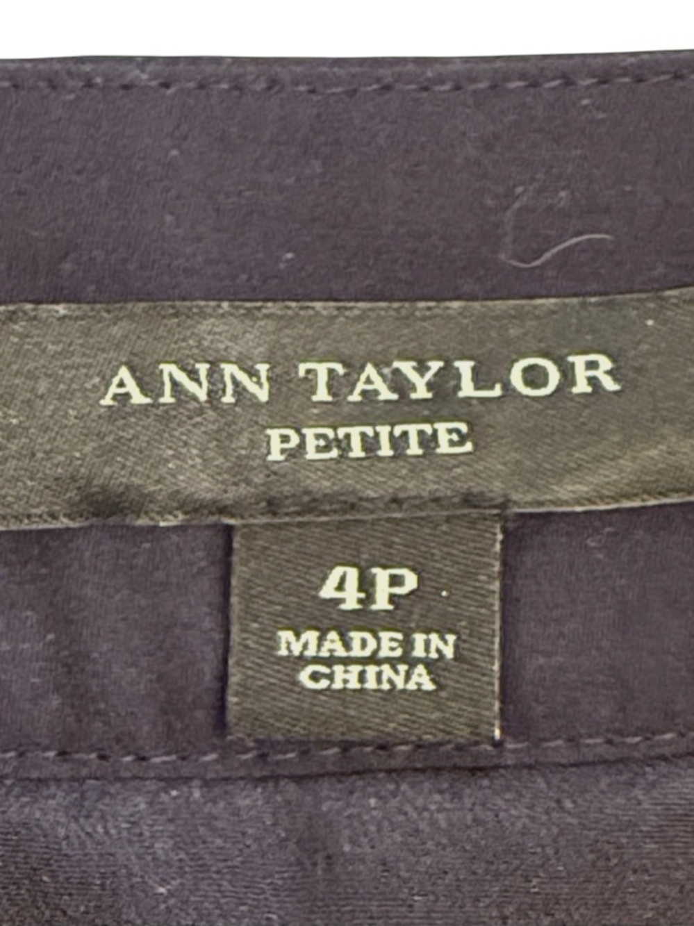 Ann Taylor Navy Knife Pleated Nautical Preppy Skirt Size 4P - Picture 2 of 9
